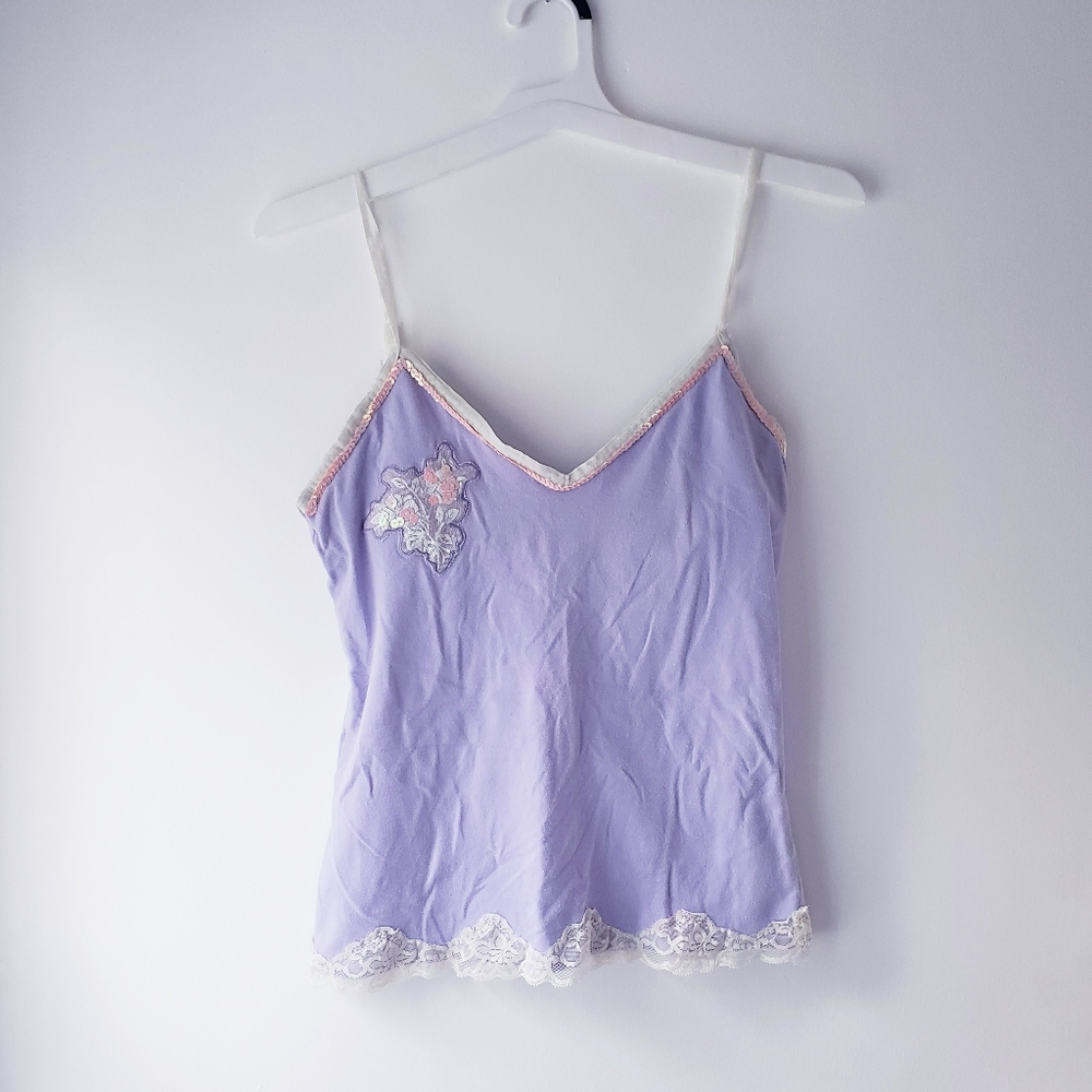 4 for $20 Purple Pajama Tank Top